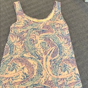 EUC. Luxletic Lilly Pulitzer Top